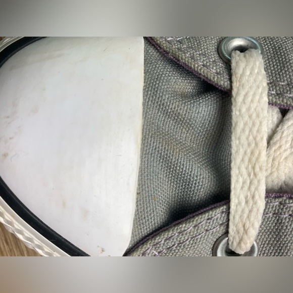 Converse All Star Gray Ladies Sneakers - Picture 9 of 9